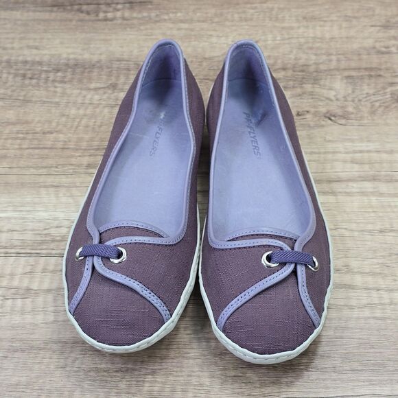 PF Flyers Women's Size 7 Purple Slip On Shoes - Picture 2 of 9